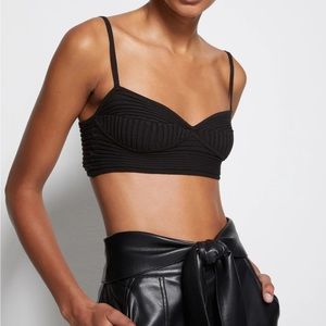 jonathan simkhai SIGNATURE LINDEN BRALETTE xs